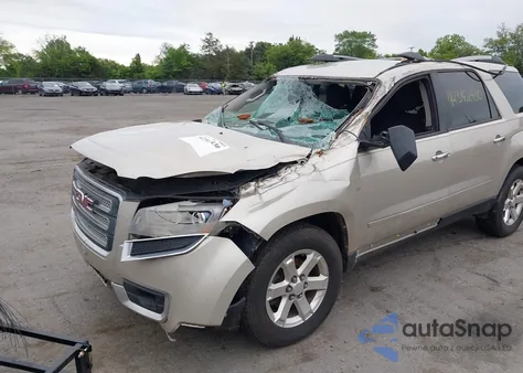 2014 GMC Acadia Sle-2 z USA, uszkodzony, nr VIN 1GKKRPKDXEJ279552